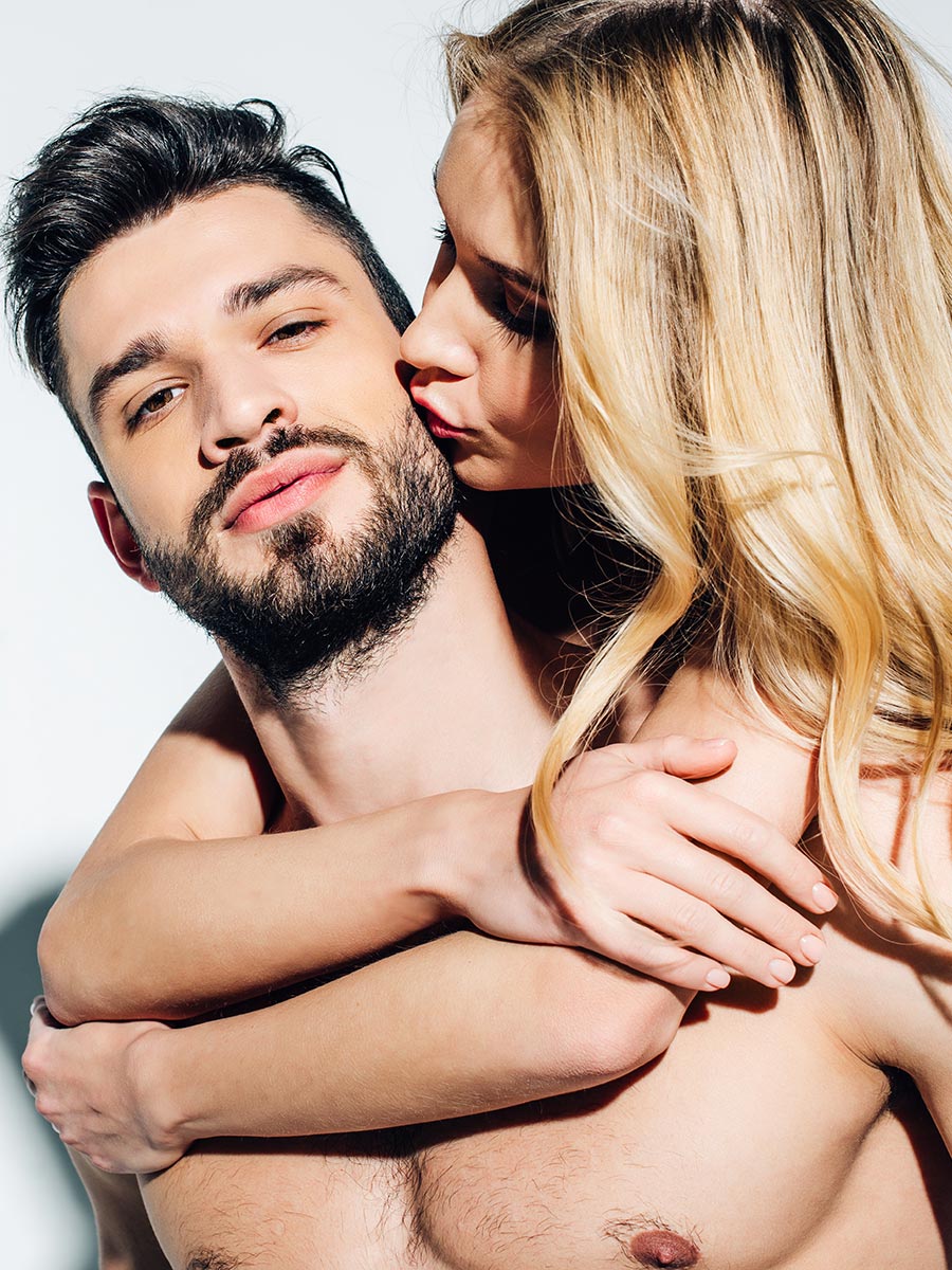 Attraktives Pärchen beim Casual Date